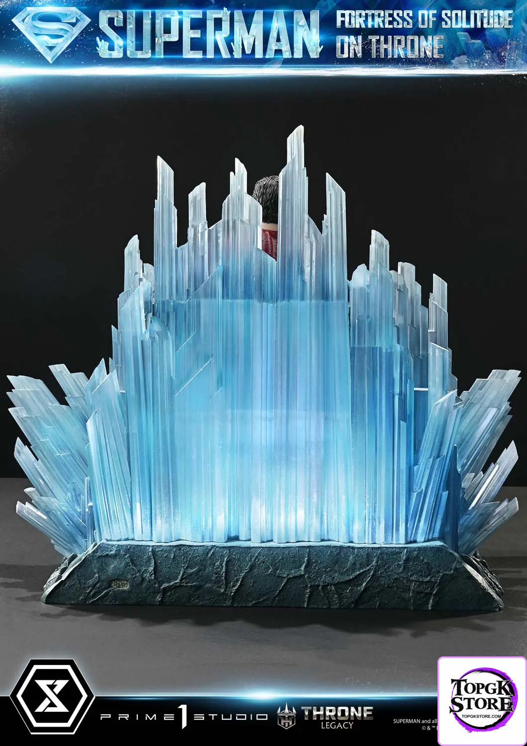 Prime 1 Studio – Superman (Comics) Superman Fortress of Solitude on Throne (Design by Gabriele Dell’Otto) TLCDC-0