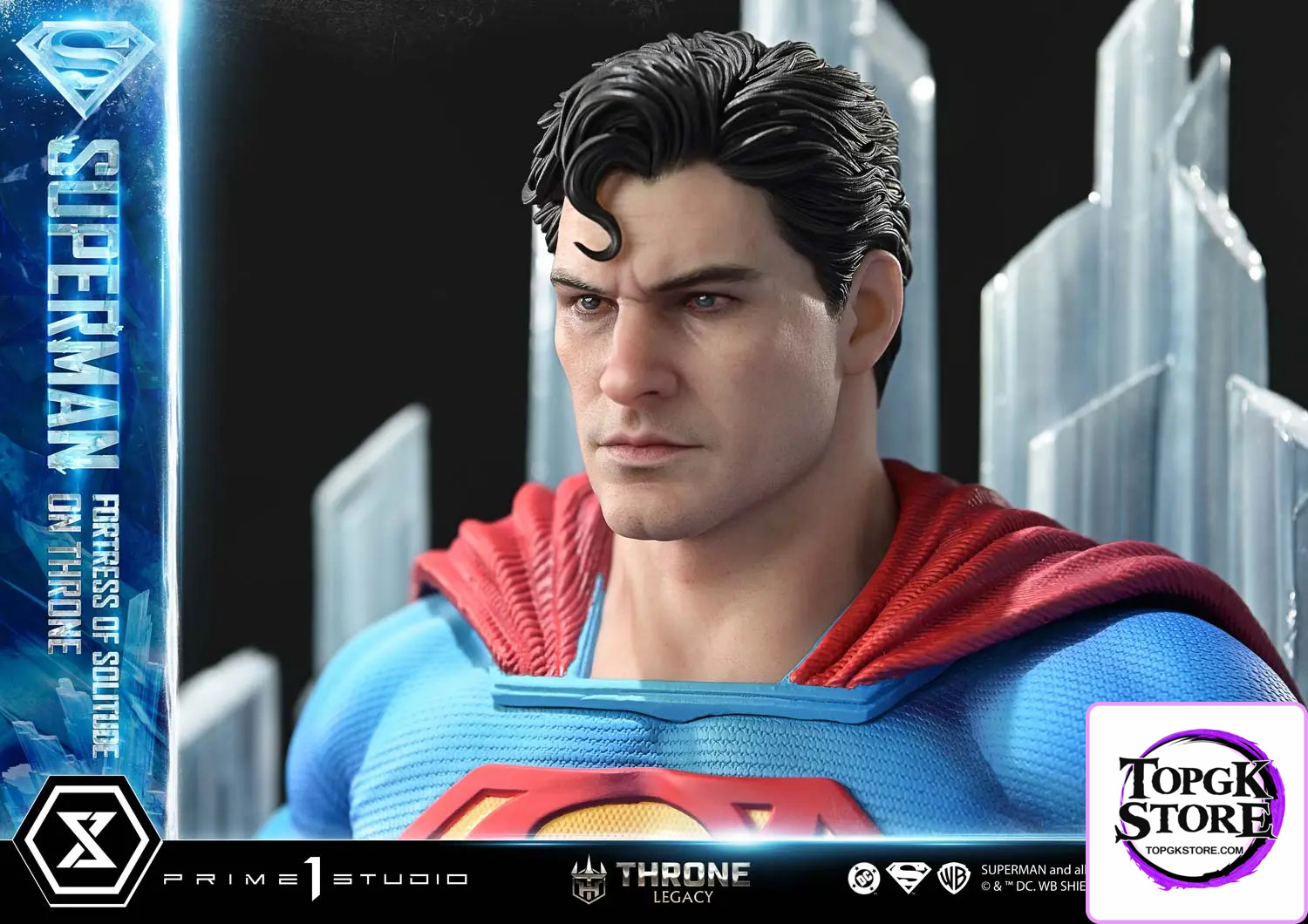 Prime 1 Studio – Superman (Comics) Superman Fortress of Solitude on Throne (Design by Gabriele Dell’Otto) TLCDC-0