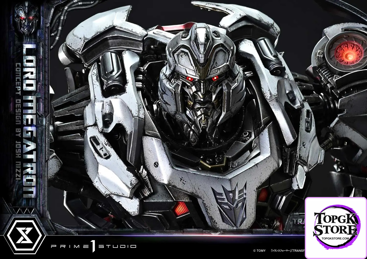 Prime 1 Studio – Museum Masterline Transformers Generations I Megatron Overlord (Design by Josh Nizzi) MMTFM-39 MMTFM-