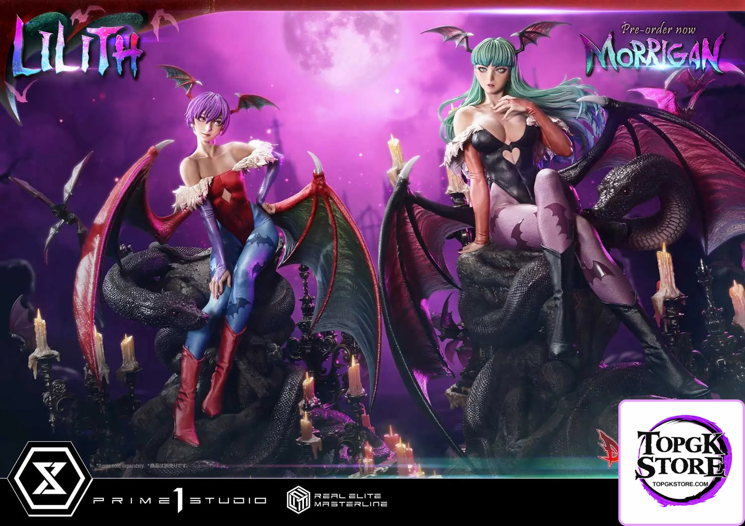 Prime 1 Studio – Real Elite Masterline Darkstalkers Lilith REMDKS-02 REMDKS-02S (Licensed) - Photo 2 | TopGKStore