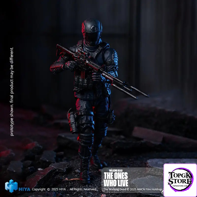 HIYA Toys – The Walking Dead: The Ones Who Live Civic Republic Military Soldier EMW0435 (Licensed) - Photo 9 | TopGKSto