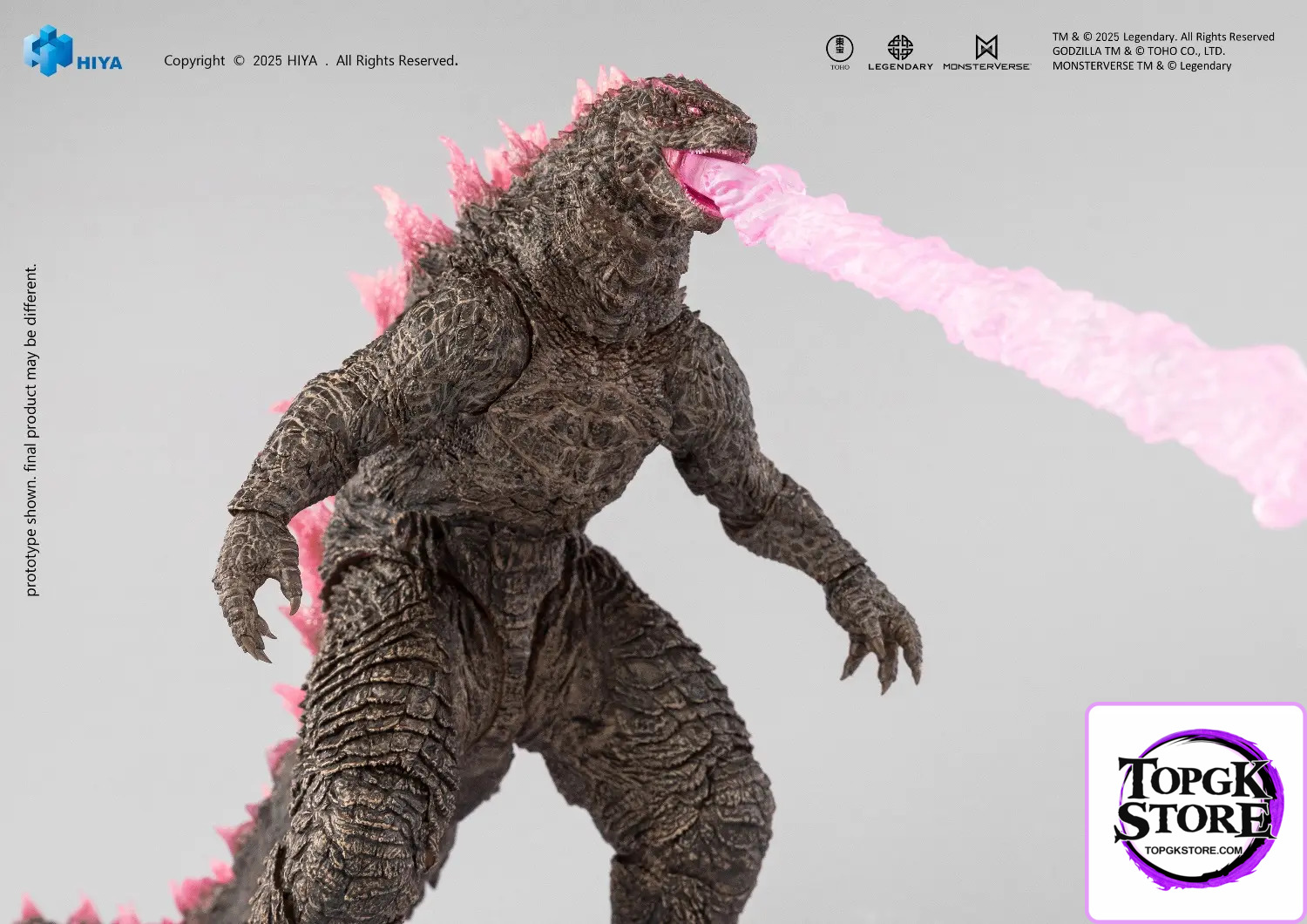 HIYA Toys – Godzilla x Kong: The New Empire Evolved Thermal Blast Godzilla EBG0439 (Licensed) - Photo 8 | TopGKStore