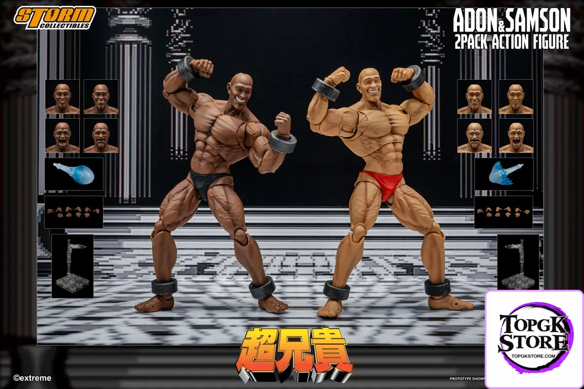 Storm Toys – ADON & SAMSON CHOU-ANIKI 2-PACK ACTION FIGURE (Licensed) - Photo 14 | TopGKStore