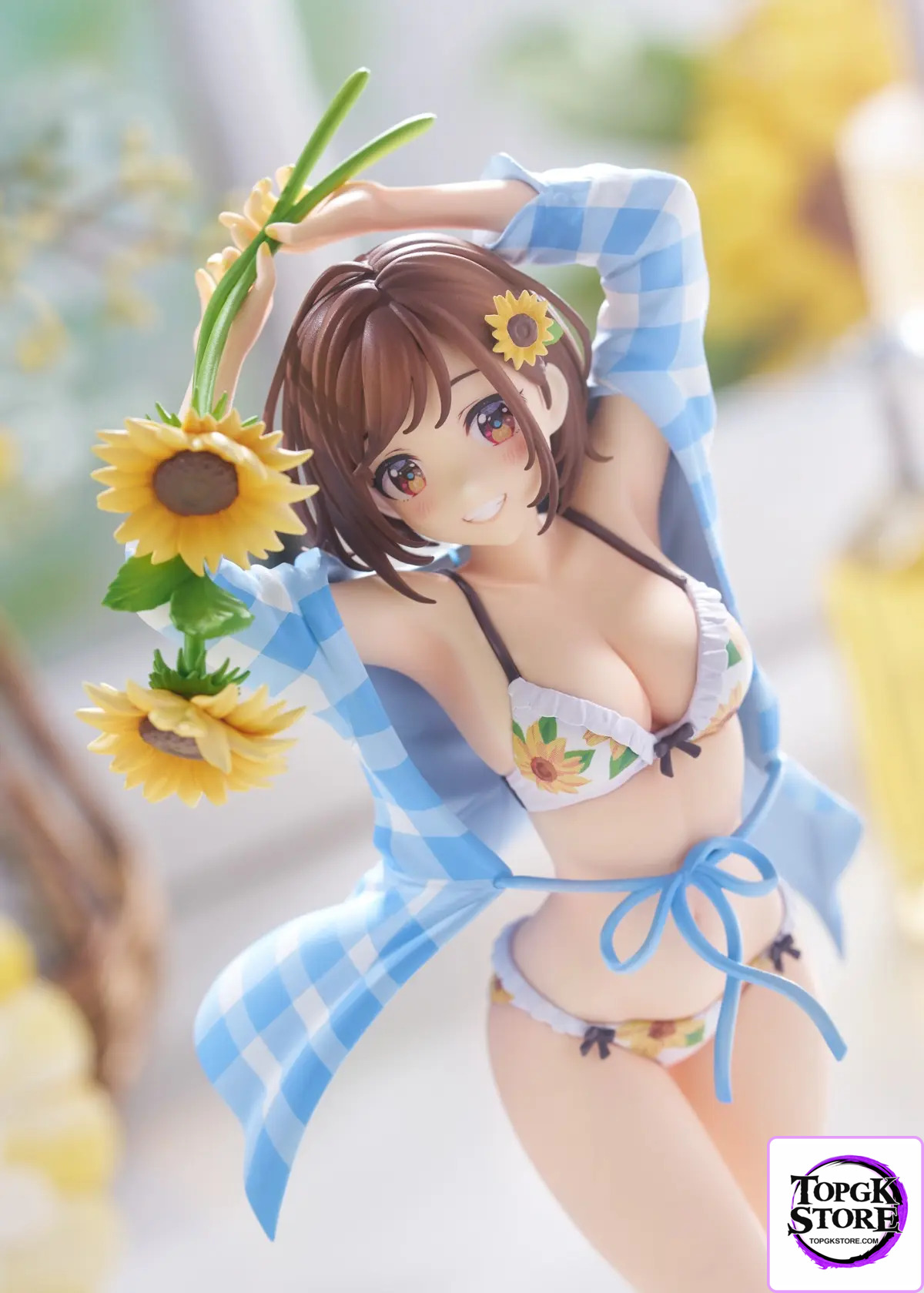 PLUM – Sunflower Girl Illustration by EnMorikura (Licensed) - Photo 4 | TopGKStore