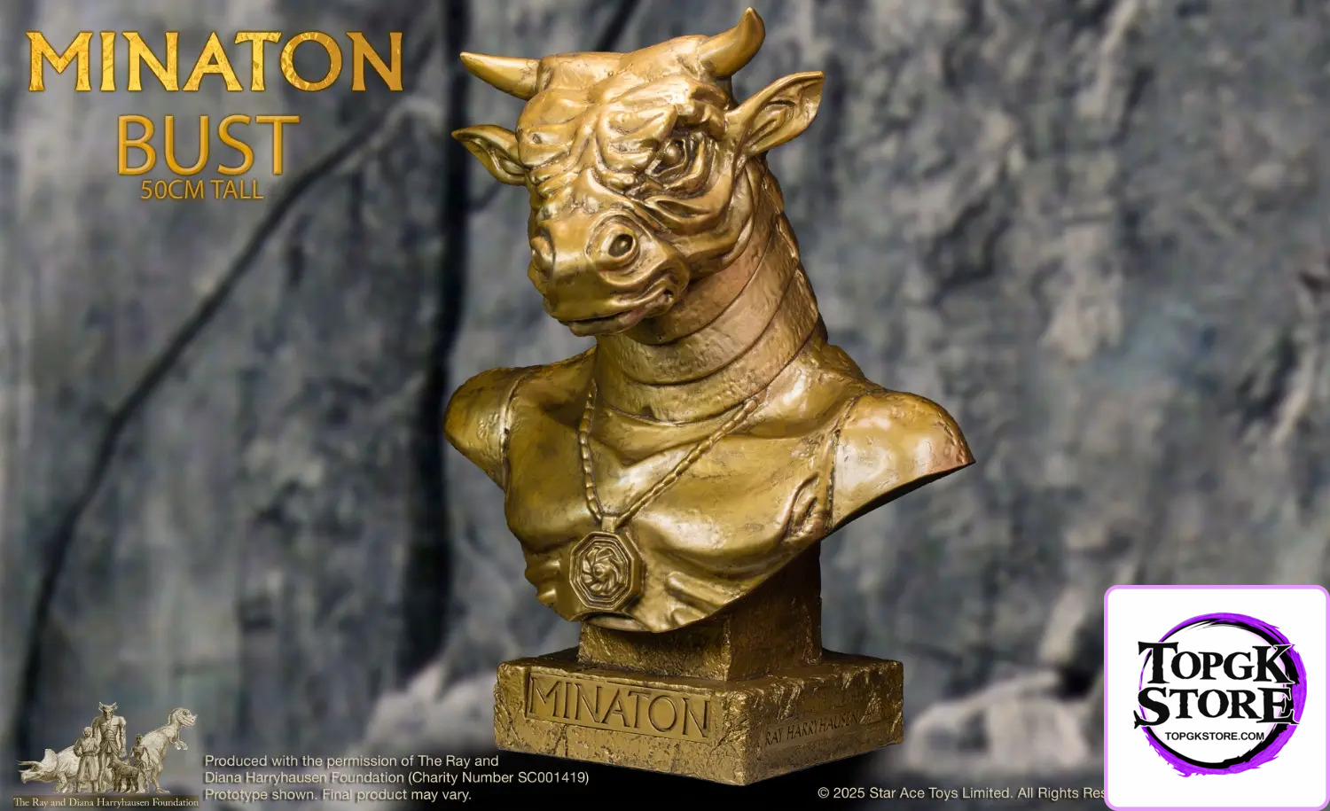 STAR ACE Toys – 50cm Minotaur Bust SA7006 (Licensed) - Photo 1 | TopGKStore