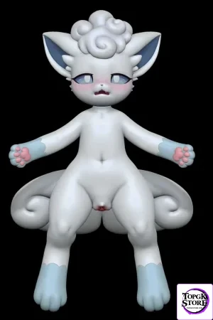 Alola Region Vulpix Doll Pokemon 18+Furry Sex Doll-Spirit Demon Studio - Photo 3 | TopGKStore