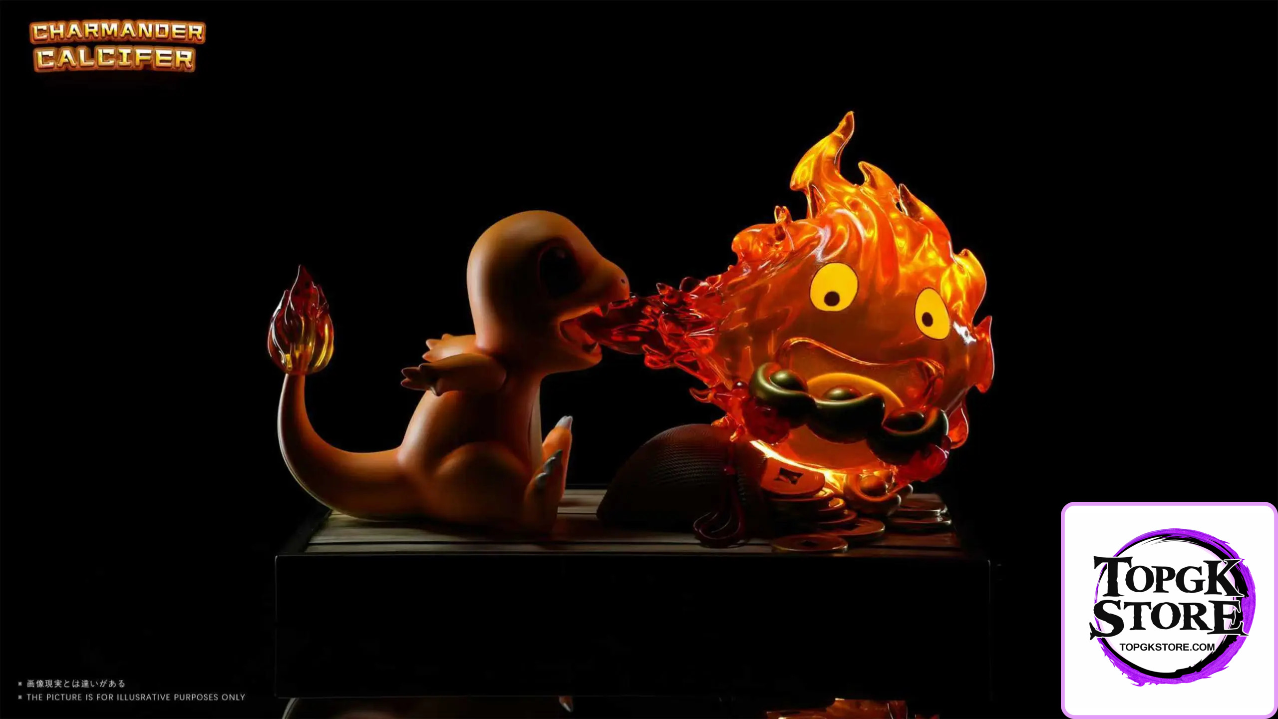 MMLAND Studio – Charmander and Calcifer Linkage Pokémon X Howl’s Moving Castle - Photo 5 | TopGKStore