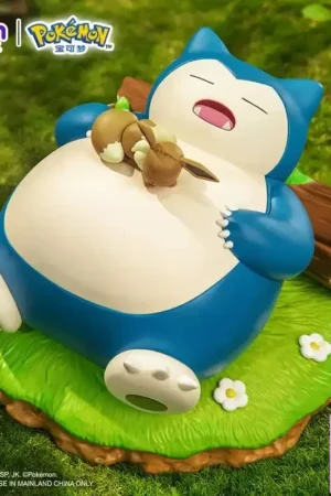 Funism Studio – Pokémon Snorlax X Eevee Figure (Licensed) - Photo 1 | TopGKStore