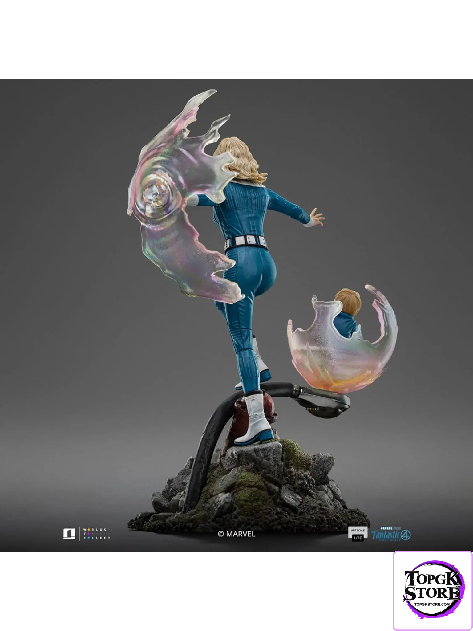 Iron Studio – The Fantastic Four: Invisible Woman & Mister Fantastic MARCAS202925-10 MARCAS203025-10 (Licensed) - P