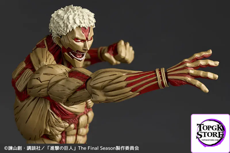 Kaiyodo – Revoltech Amazing Yamaguchi Attack on Titan Armored Titan & Female Titan (Licensed) - Photo 13 | TopGKSto