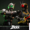 Hottoys – Kamen Rider Black Kamen Rider Black & Shadow Moon & Battle Hopper 1/6th scale Collectible Figure TMS1