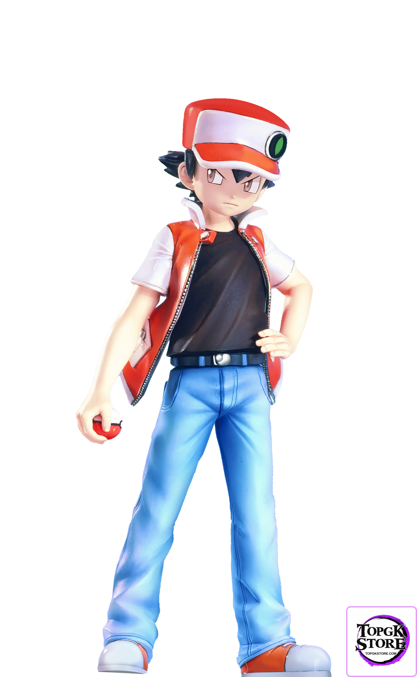 Kou Dai Yao Guai Studio – Pokémon Pokédex Legendary Trainer #1 Red - Photo 2 | TopGKStore