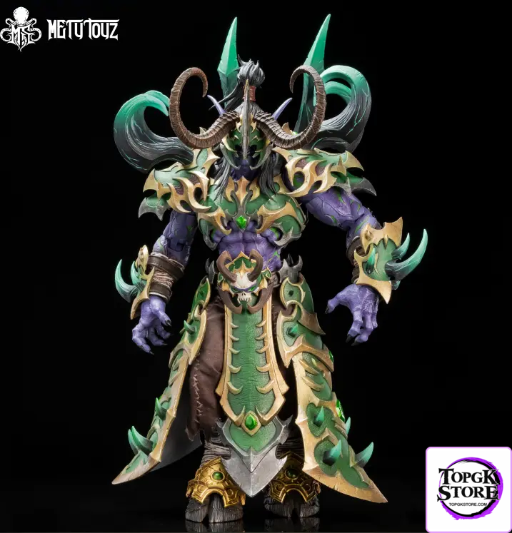 METYTOYZ – World of Warcraft Illidan Stormrage WF2025 Exclusive Demon Hunter Emperor Armor Edition Action Figure - Phot