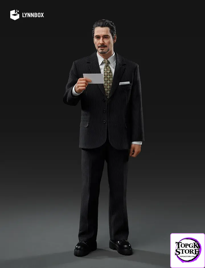 LYNNBOX Studio – Marvel 1/6 Iron Man Tony Stark Press Conference Suit & Podium Set - Photo 1 | TopGKStore