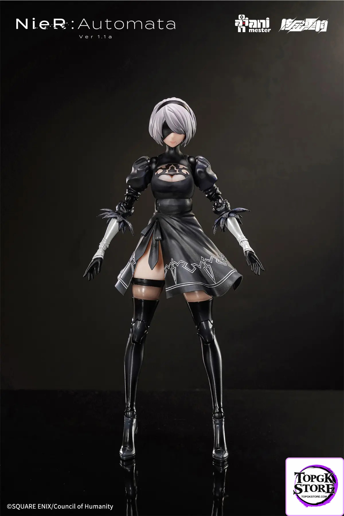 AniMester X Nuclear Gold Reconstruction – YoRHa No.2 Type B – 1/9 Scale Action Figure (Licensed) - Photo 3 | TopG