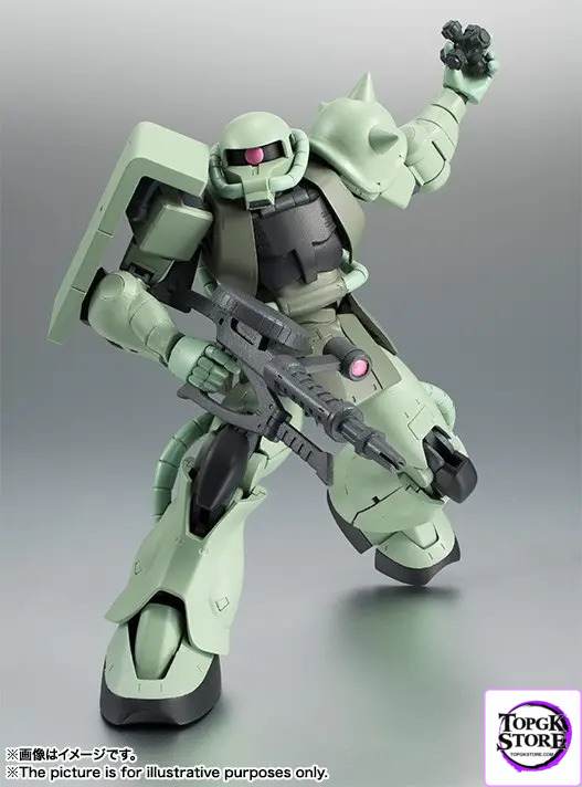 BANDAI – ROBOT Spirits SIDE MS MS-06 Mass Production Zaku ver. A.N.I.M.E. (Licensed) - Photo 2 | TopGKStore