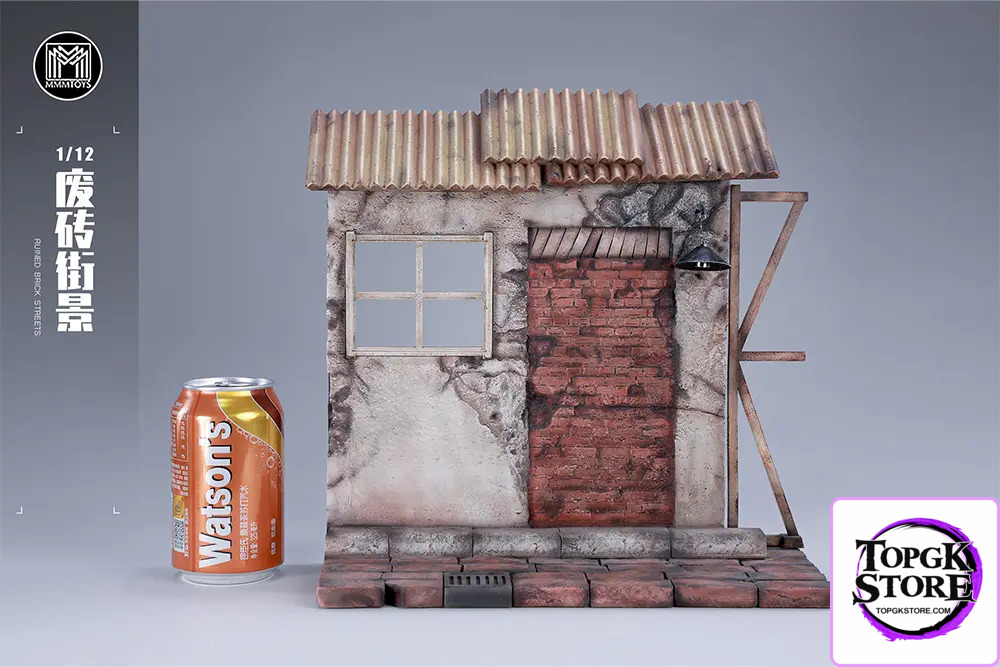 MMMTOYS – 1/12 Abandoned Brick Street Diorama Base M2508 (Licensed) - Photo 6 | TopGKStore