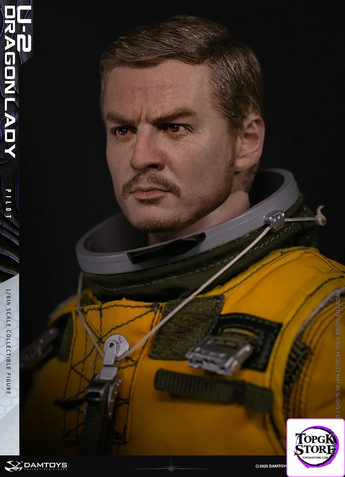 DAMTOYS – 1/6 Scale U-2 Dragon Lady Reconnaissance Aircraft Pilot NO.78110 (Licensed) - Photo 9 | TopGKStore