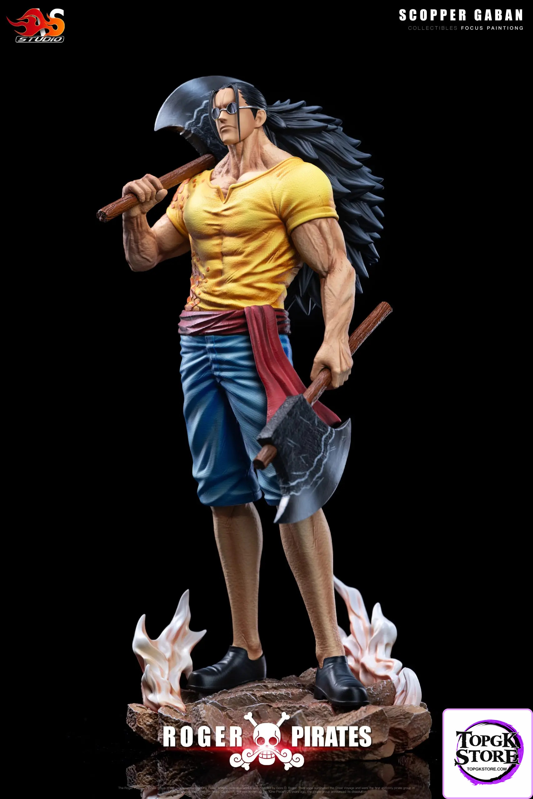 As Studio – One Piece Roger Pirates #1 Gaban - Photo 1 | TopGKStore