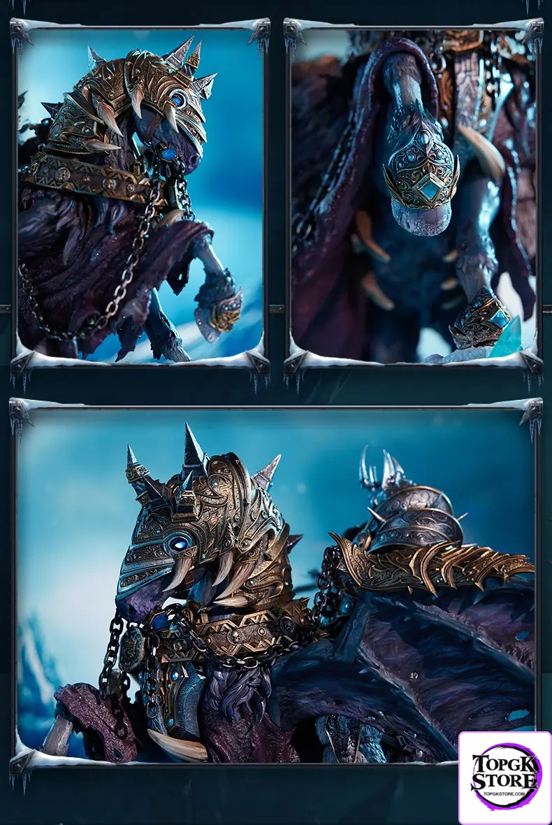 Blizzard Entertainment – World of Warcraft Lich King & Invincible Statue BLZ009 (Licensed) - Photo 12 | TopGKStore