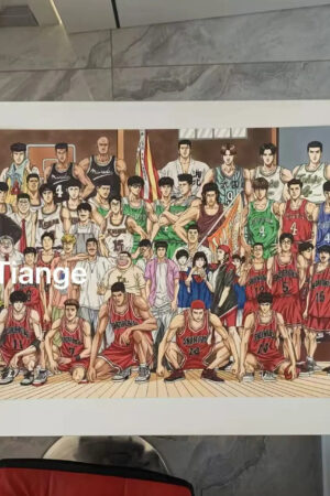 Tian Ge’s Painting Studio – Slam Dunk Full Character Replica Micro-Spray Painting - Photo 1 | TopGKStore