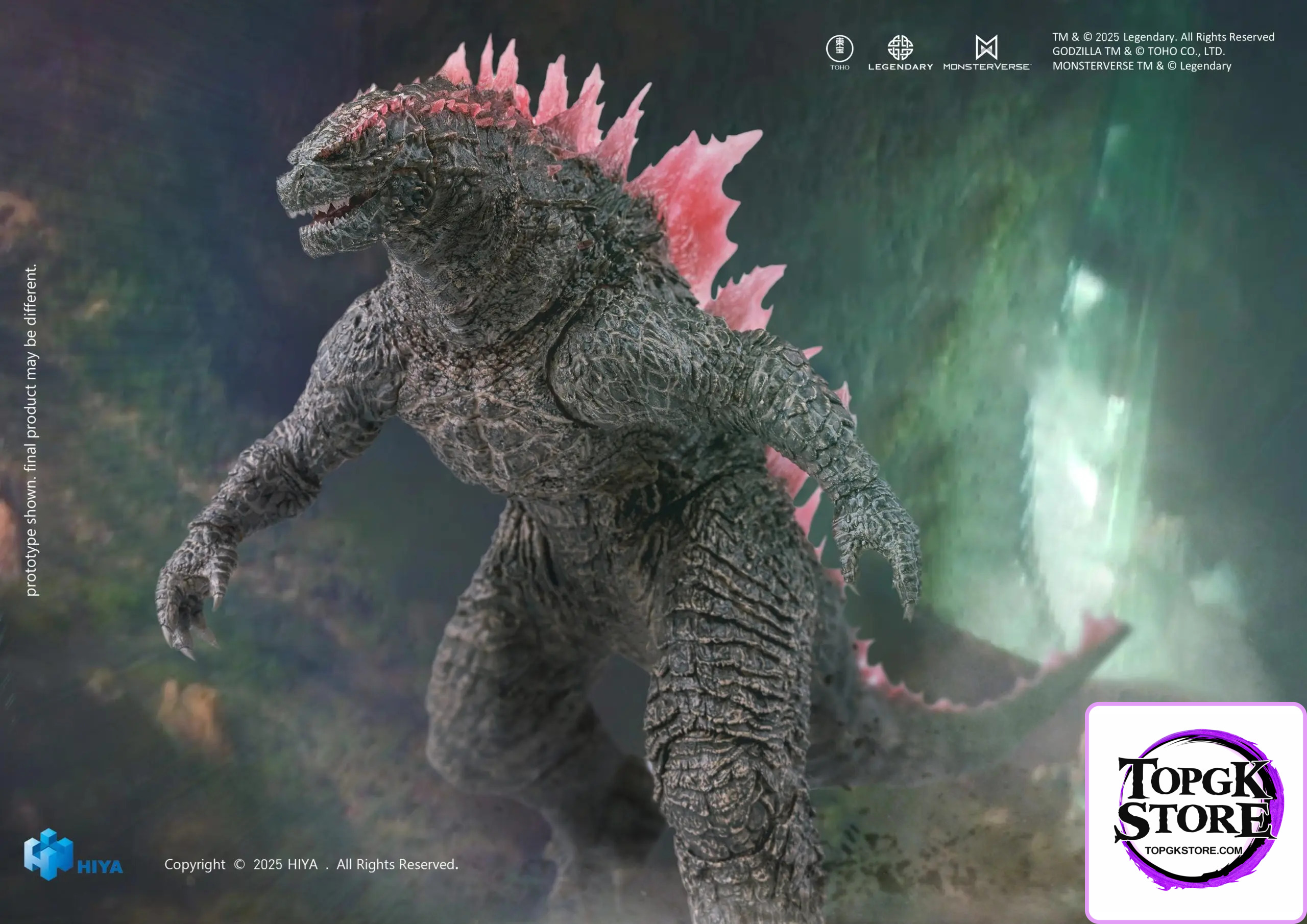 HIYA Toys – Godzilla x Kong: The New Empire Evolved Thermal Blast Godzilla EBG0439 (Licensed) - Photo 10 | TopGKStore