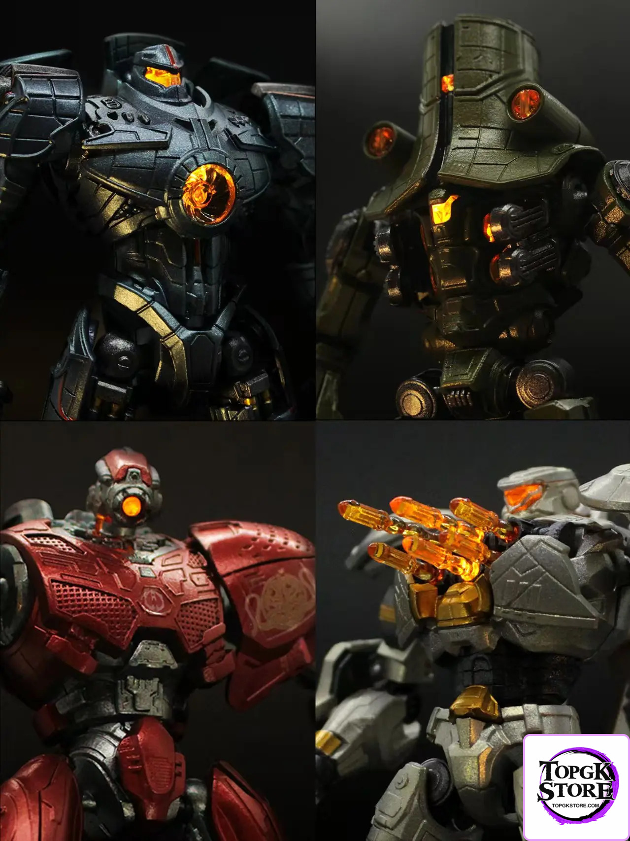 EMPIRE SKY Studio – Pacific Rim Model Kits Alpha Crimson Danger Eureka (Licensed) - Photo 1 | TopGKStore