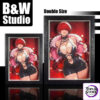 B&W Studio – King of Fighters Shermie 3D Decorative Painting - Photo 4 | TopGKStore