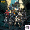JOYTOY – Steel Ride Corps Designated Marksman Ethan & UNSC Assaulter Liam & Lucas & Samuel & Elias JT02
