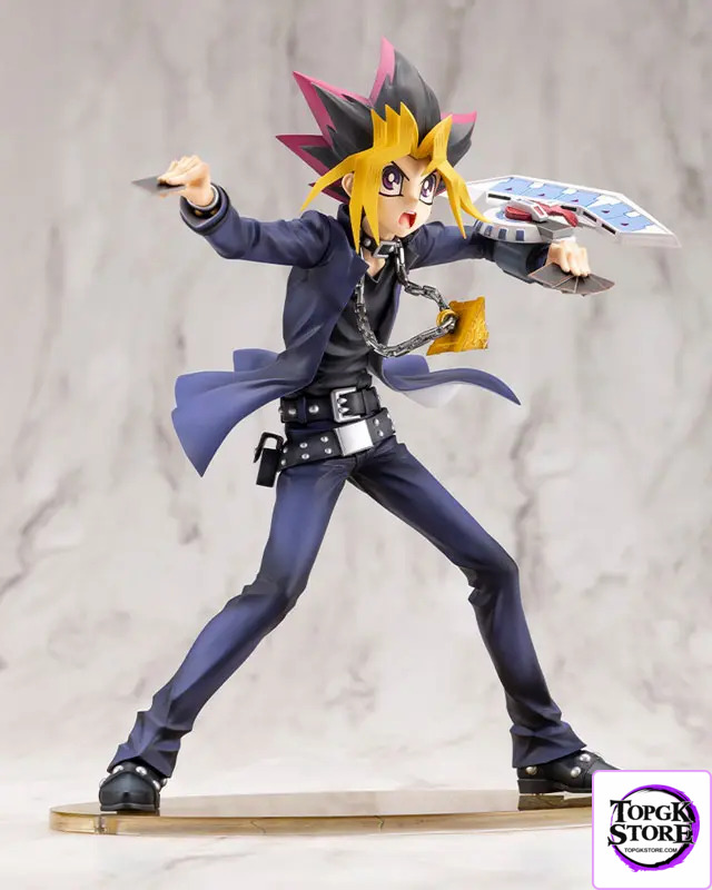 Kotobukiya – ARTFX J Yu-Gi-Oh! Duel Monsters Yugi Muto X Yugi Muto -Passionate Duelists- 1/7 Complete Figure (Licensed)