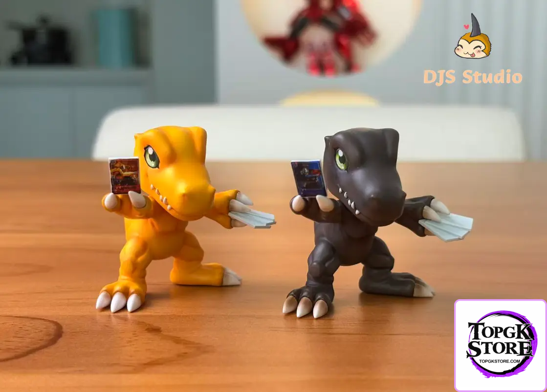 DJS Studio – Agumon the Card Player Digimon - Photo 1 | TopGKStore