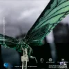 HIYA Studio – Exquisite Basic Series None Scale 14 Inch GODZILLA KING OF THE MONSTERS Mothra Emerald Titan Ver. Action