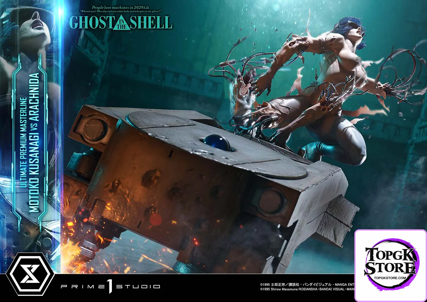 Prime 1 Studio – Ghost in the Shell Motoko Kusanagi VS Arachnida (Licensed) UPMGITS-02 UPMGITS-02S UPMGITS-03 - Photo 1