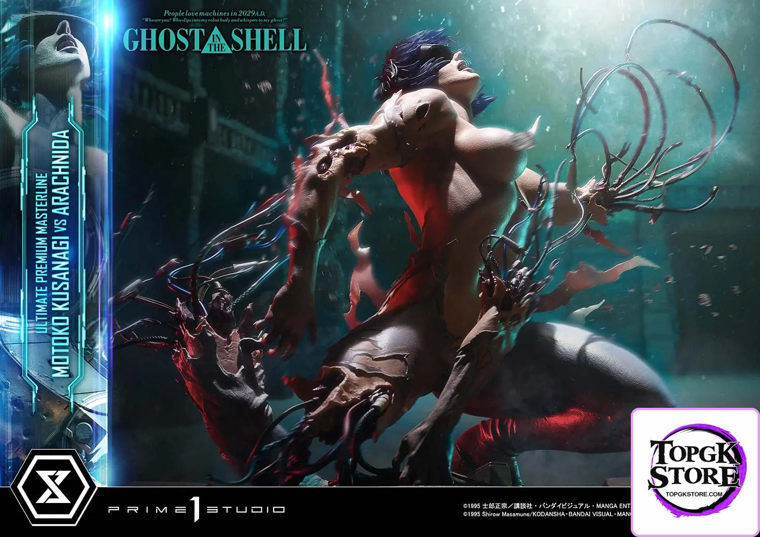 Prime 1 Studio – Ghost in the Shell Motoko Kusanagi VS Arachnida (Licensed) UPMGITS-02 UPMGITS-02S UPMGITS-03 - Photo 1