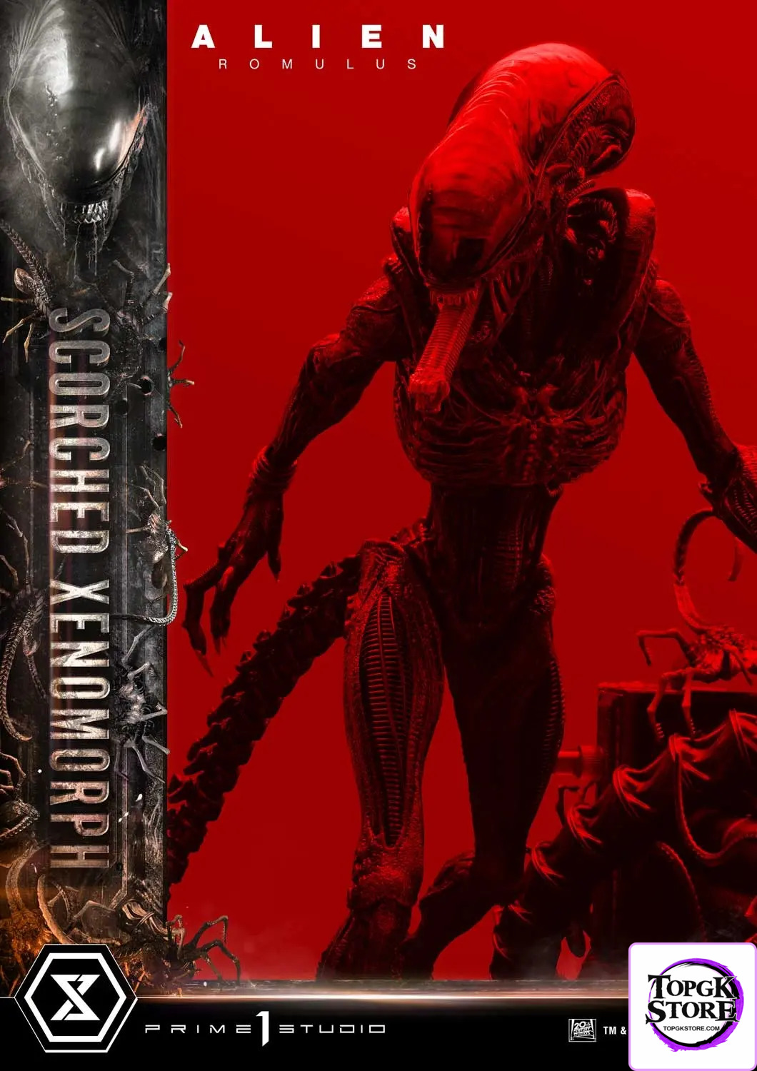 Prime 1 Studio – Museum Masterline XL Alien: Romulus Scorched Xenomorph MMXLAL-02 MMXLAL-02DX MMXLAL-02DXS (Licensed) -