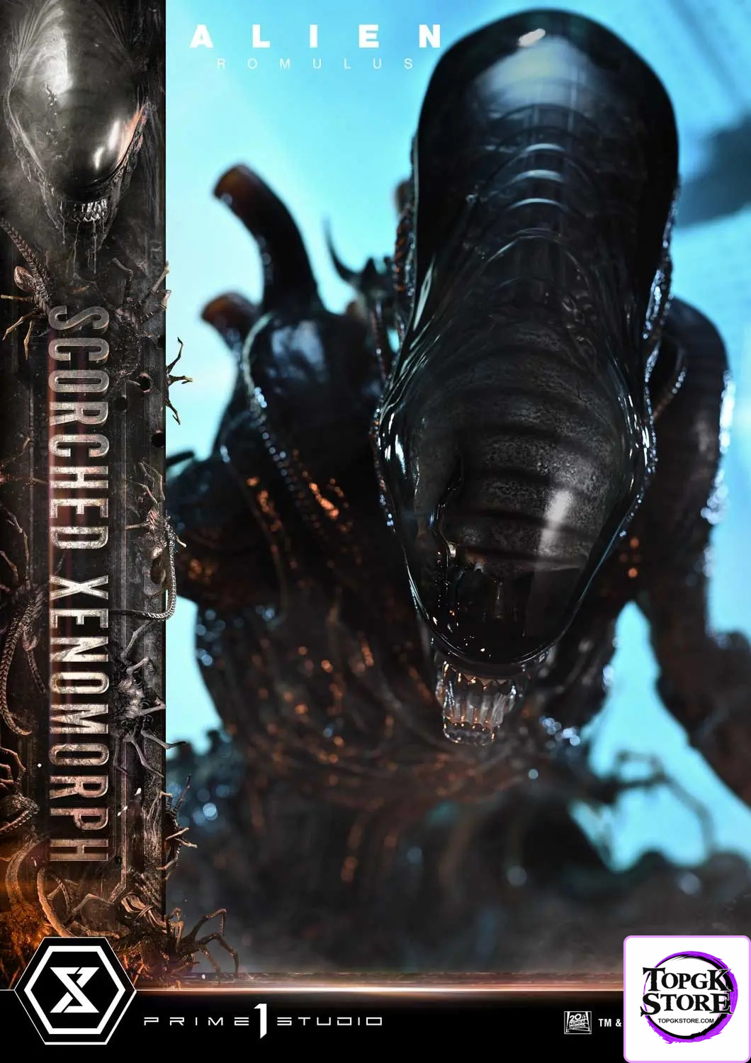 Prime 1 Studio – Museum Masterline XL Alien: Romulus Scorched Xenomorph MMXLAL-02 MMXLAL-02DX MMXLAL-02DXS (Licensed) -