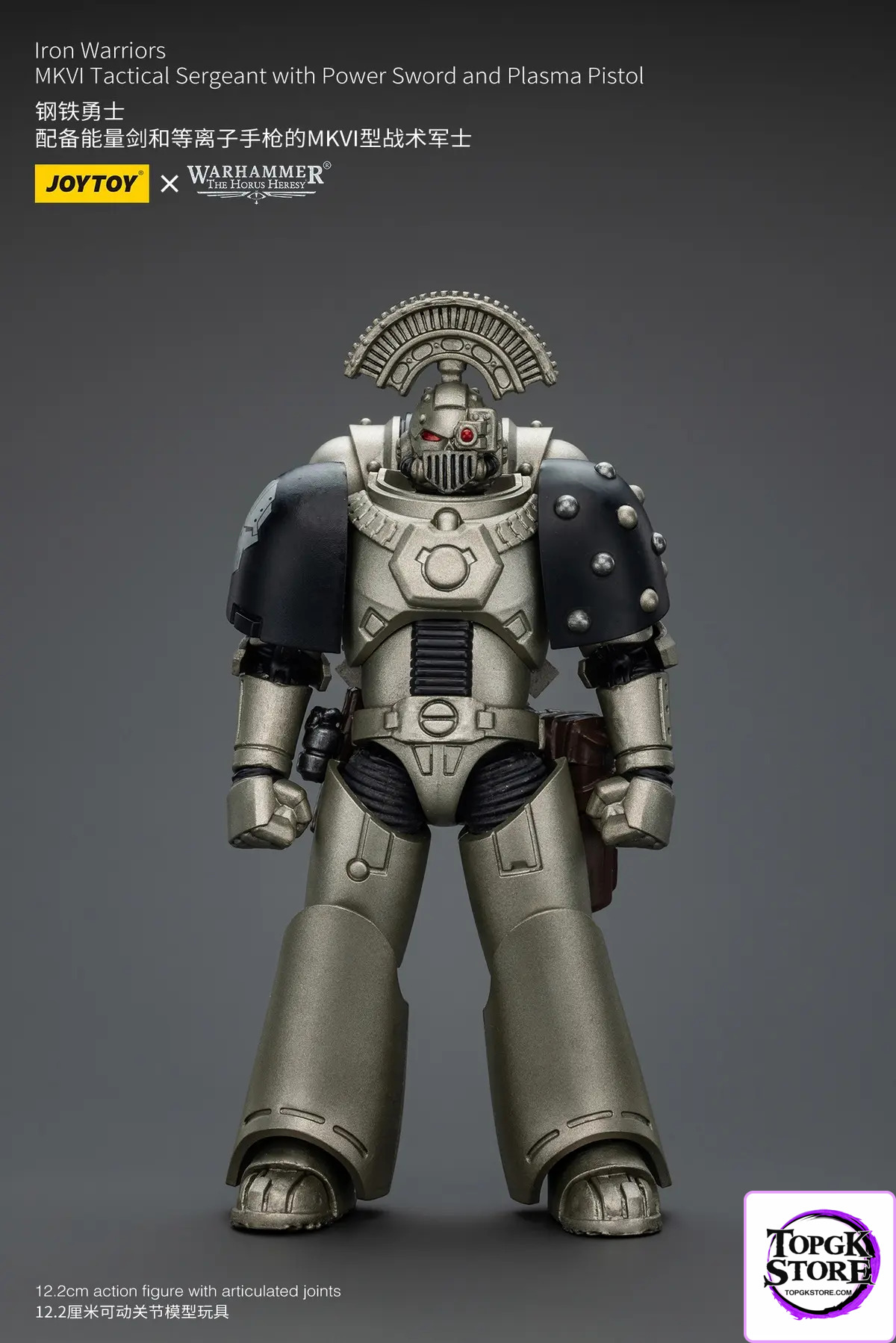 JOYTOY – 1/18 Iron Warrior MKVI Tactical Sergeant with Power Sword & Plasma Pistol JT01758 (Licensed) - Photo 7 | T
