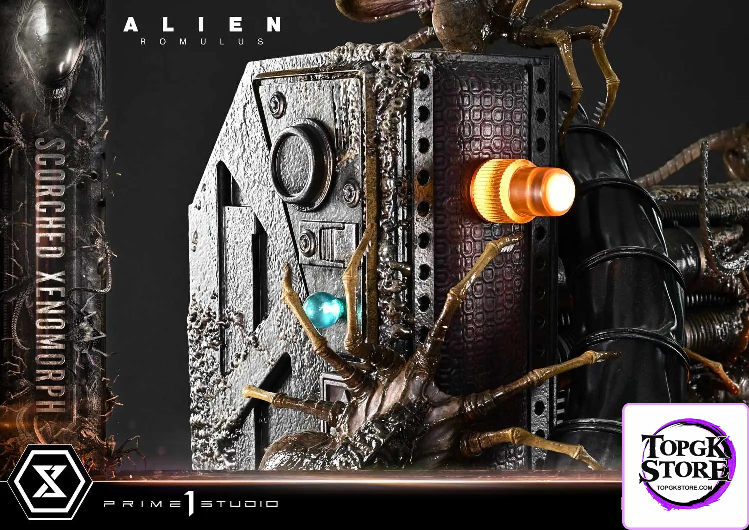 Prime 1 Studio – Museum Masterline XL Alien: Romulus Scorched Xenomorph MMXLAL-02 MMXLAL-02DX MMXLAL-02DXS (Licensed) -