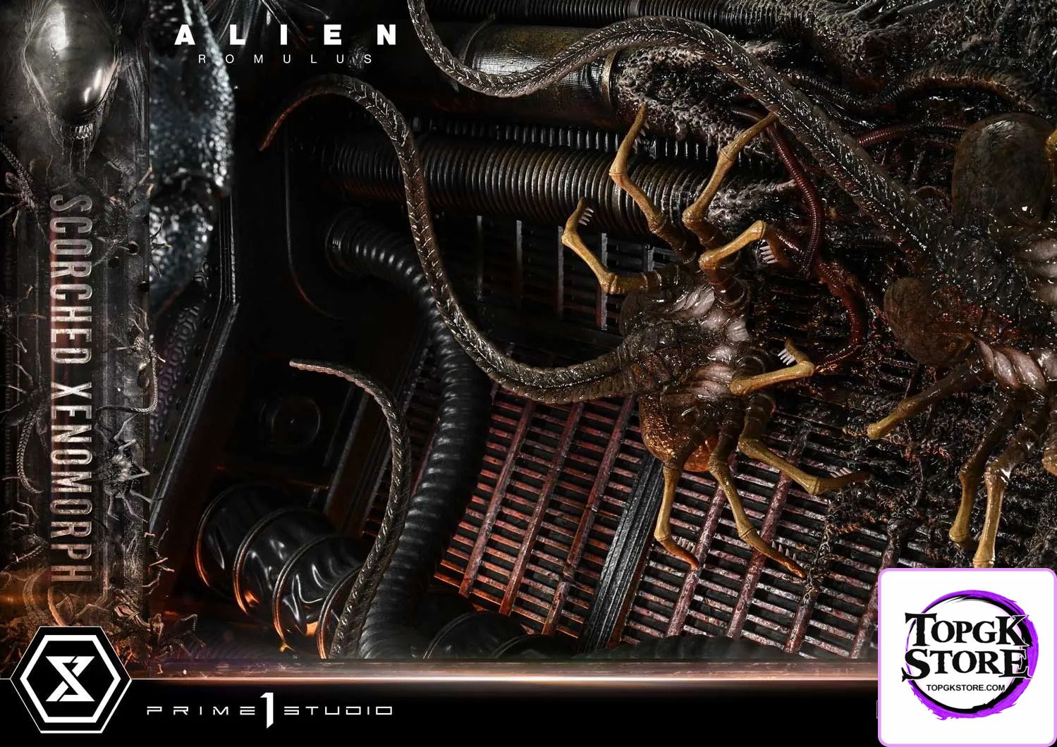 Prime 1 Studio – Museum Masterline XL Alien: Romulus Scorched Xenomorph MMXLAL-02 MMXLAL-02DX MMXLAL-02DXS (Licensed) -