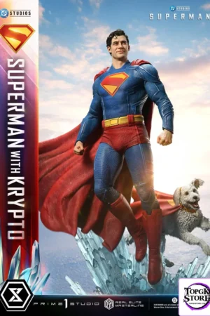 Prime 1 Studio - Real Elite Masterline Superman (2025 Film) Superman with Krypto REMDC-02 REMDC-02S (Licensed) - Photo 1 | To