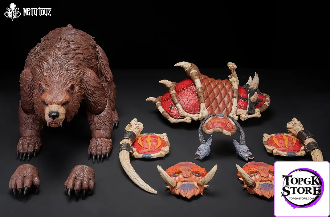 METYTOYZ – World of Warcraft War Armor Giant Bear Series Mount Model (Licensed) - Photo 4 | TopGKStore