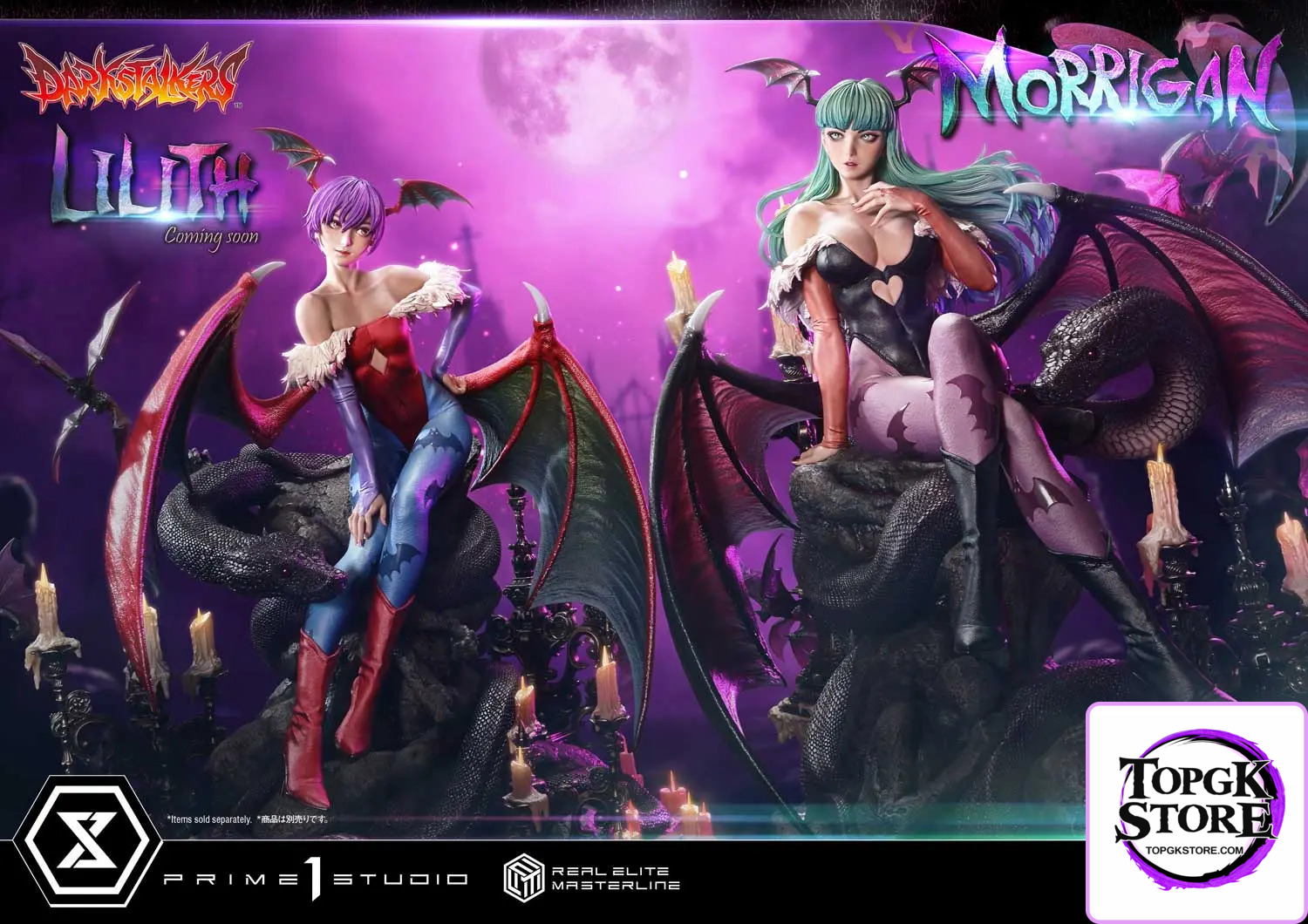 Prime 1 Studio – Real Elite Masterline Darkstalkers Morrigan REMDKS-01 REMDKS-01S (Licensed) - Photo 29 | TopGKStore