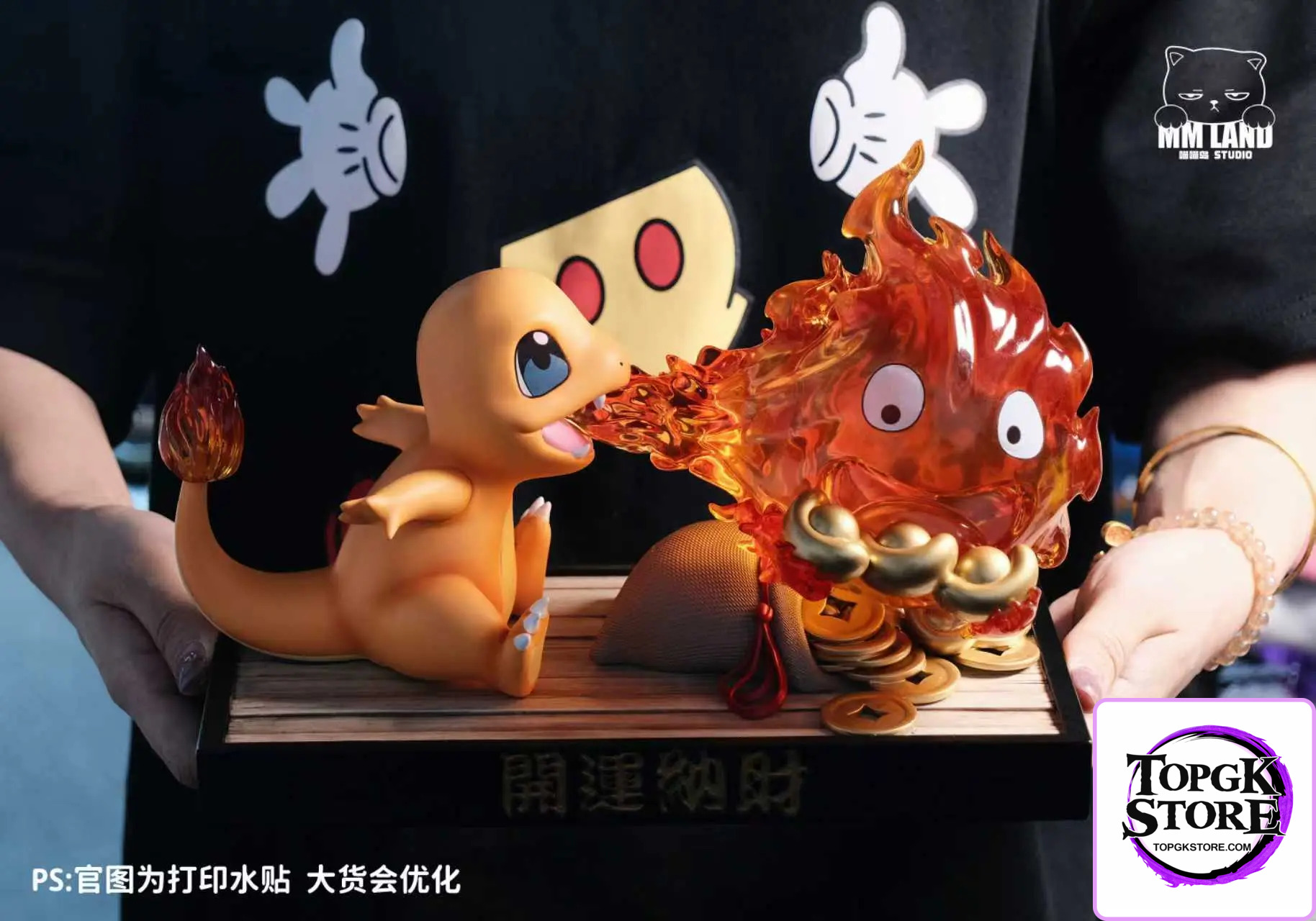 MMLAND Studio – Charmander and Calcifer Linkage Pokémon X Howl’s Moving Castle - Photo 2 | TopGKStore