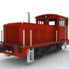 PLUM – Small Locomotive (L Type Orange & Convex Type Green) 1/80 Plastic Model (Licensed) - Photo 8 | TopGKStore