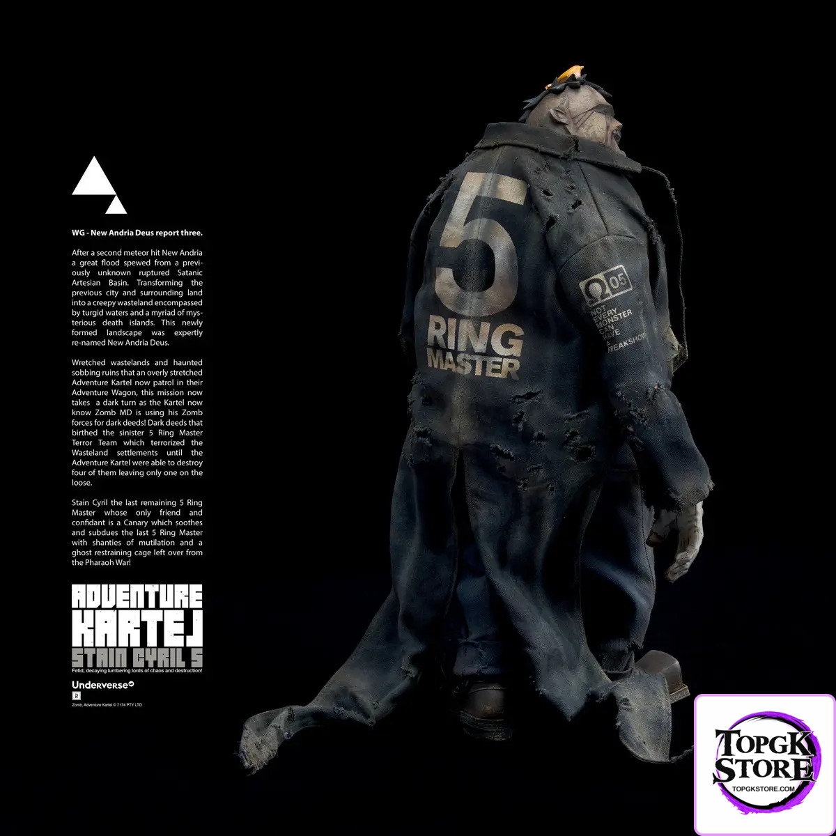 UNDERVERSE – Adventure Kartel 5 Ring Master – Stain Cyril 1/6 Action Figure (Licensed) - Photo 10 | TopGKStore