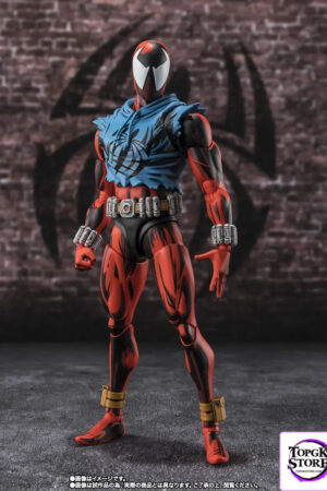 BANDAI – S.H.Figuarts SCARLET SPIDER (Spider-Man: Across the Spider-Verse) (Licensed) - Photo 1 | TopGKStore