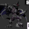 Divine Officer Studio – Yu-Gi-Oh! Kingdom Monster Series Black Skull Dragon - Photo 1 | TopGKStore