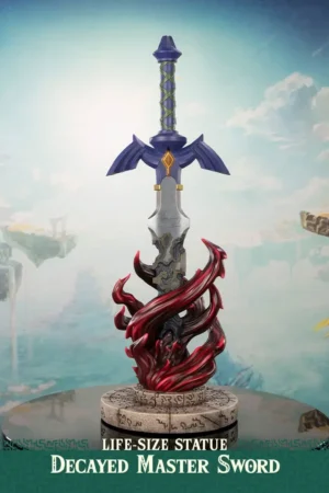 First 4 Figures – The Legend of Zelda: Tears of the Kingdom Decayed Master Sword Life-Size Statue (Licensed) - Photo 1 
