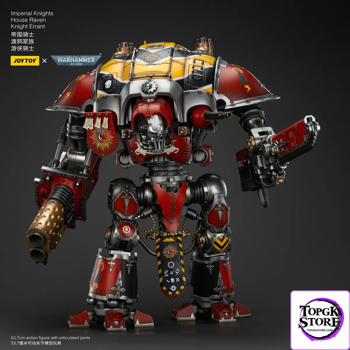 JOYTOY – Ultramarines Relic Secundus Armour & Imperial Knights House Raven Knight Errant JT01536 JT9305 (Licensed)