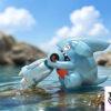 Qing Niao Studio – Steven Stone And Beldum X Cynthia And Gible X Ash X Swinub X Poliwrath X Hitmonchan X Hitmonlee Poké